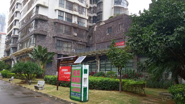 椰岛广场外景图