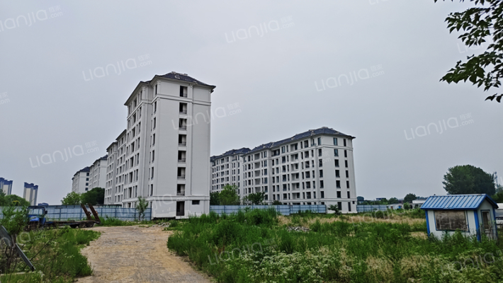 蓝城水墨江南外景图