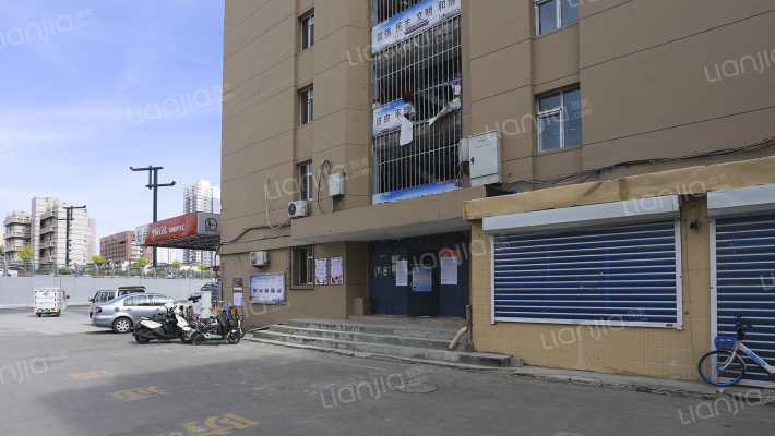 加油站宿舍外景图