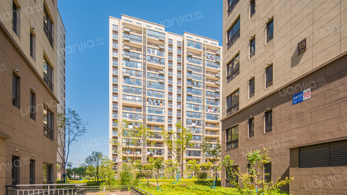 卓越万科新都会外景图