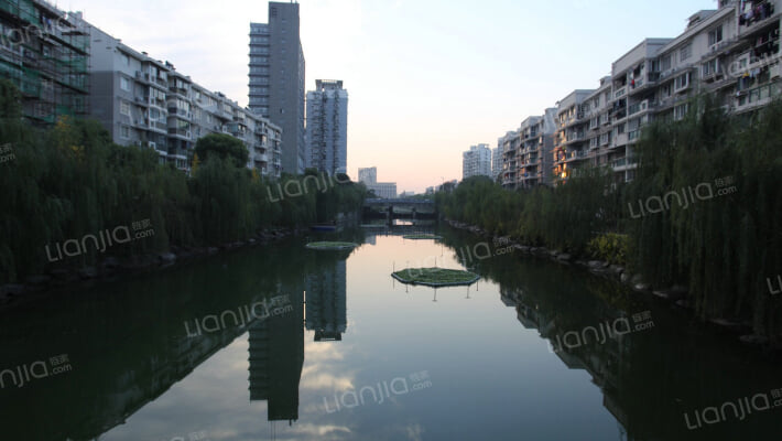 都市水乡水清苑外景图