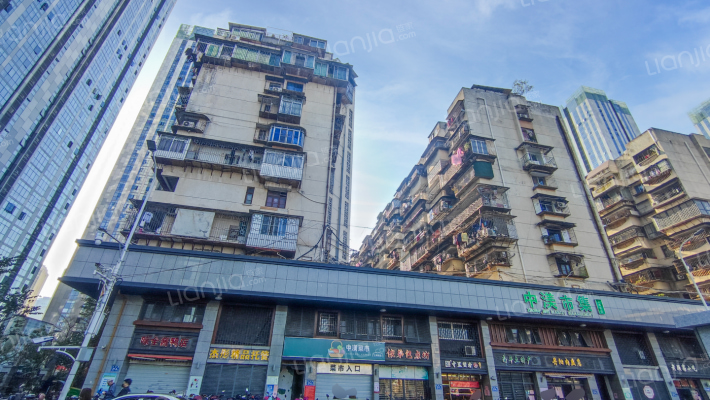 上海市场牡丹园小区外景图