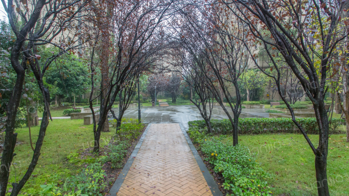 中央公园四组团外景图