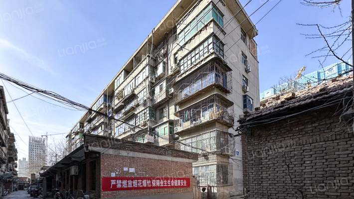 陕建一建集团工人新村小区西院外景图