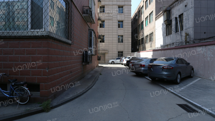 山西省工会高层住宅楼外景图