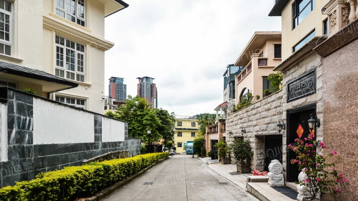 金湖山庄外景图