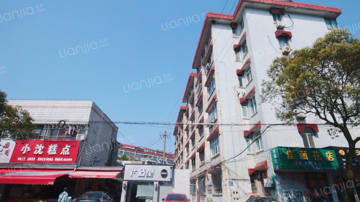 农机公司宿舍楼外景图