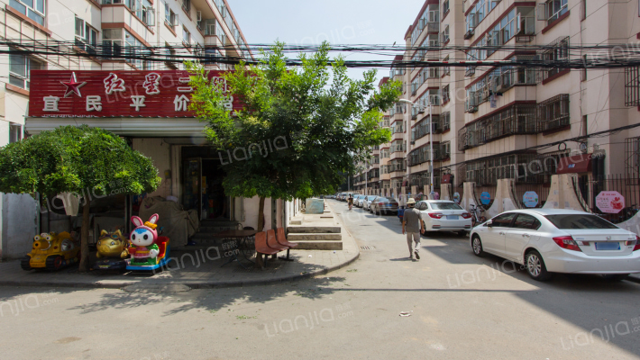 新华苑小区外景图