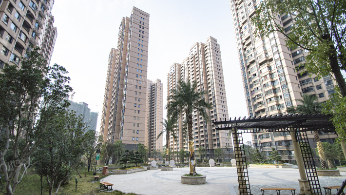 水墨林溪外景图