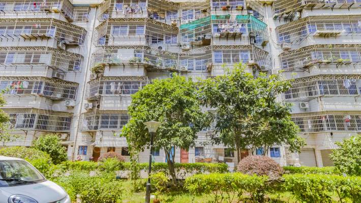 华夏小区外景图