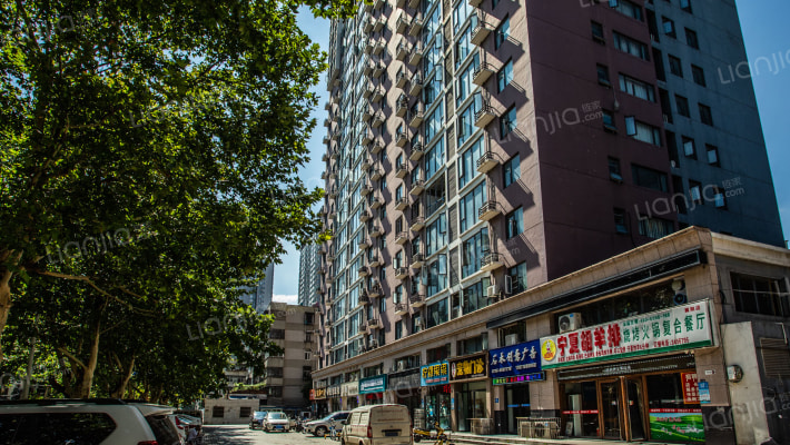 红光紫都商住楼外景图