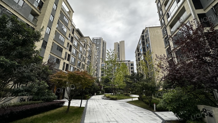 龙湖景粼天著芳满庭外景图