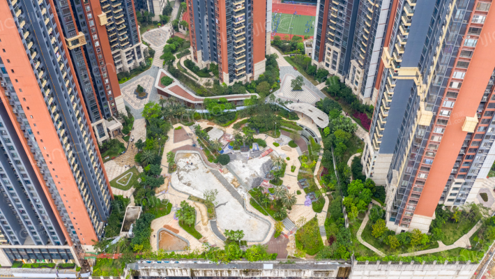 星河银湖谷外景图