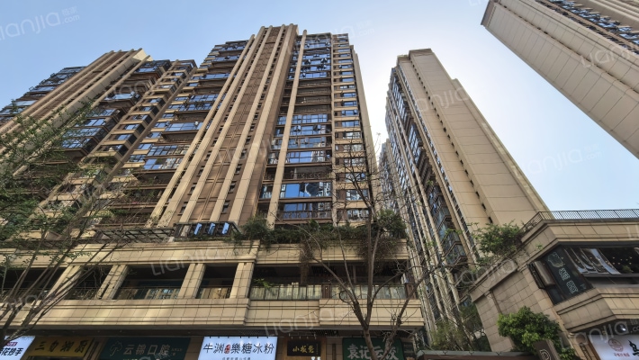 龙湖九里晴川外景图