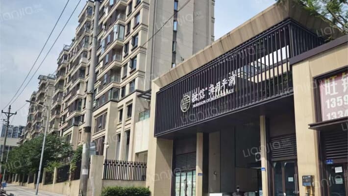 融信海月平湖外景图