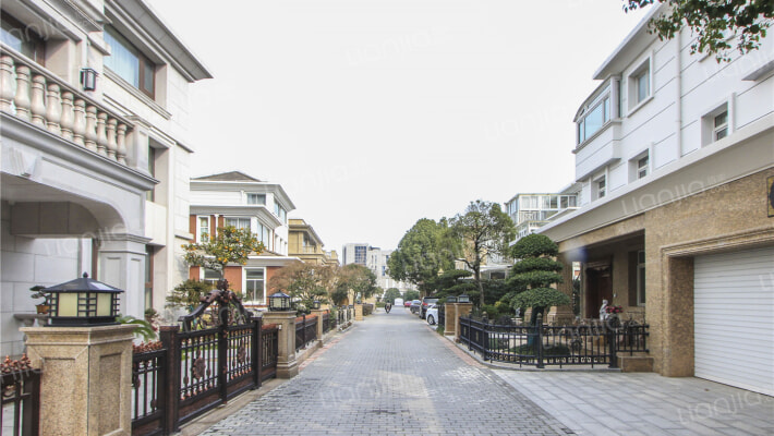 月湖别墅外景图