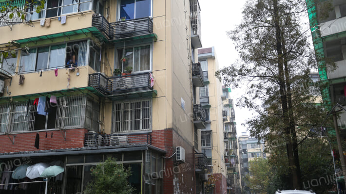 塘河北村外景图