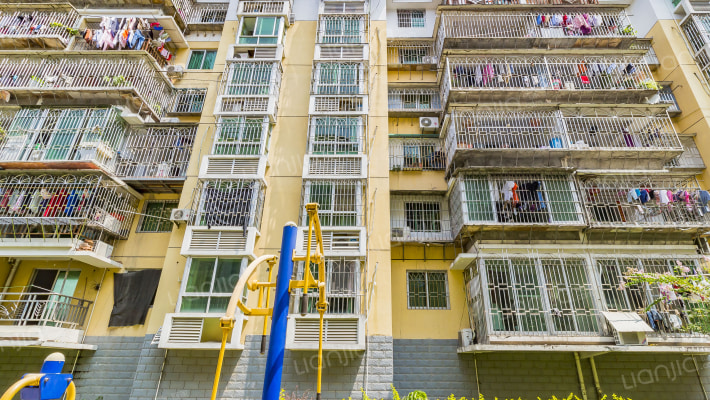 廉租安置房小区外景图