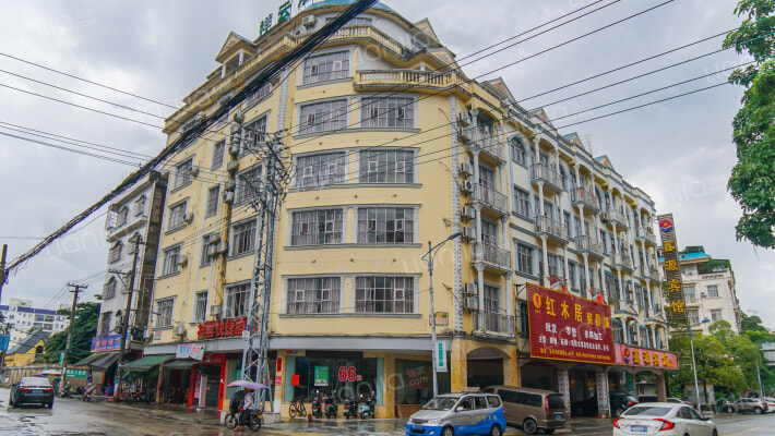 仑河小区外景图