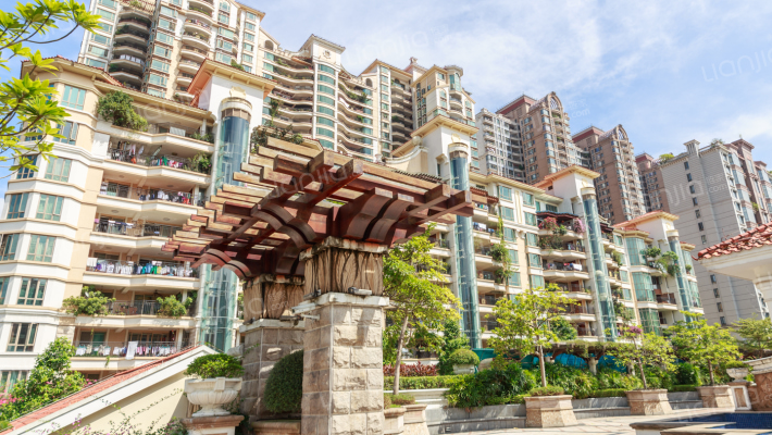 汇景新城中央庭院外景图