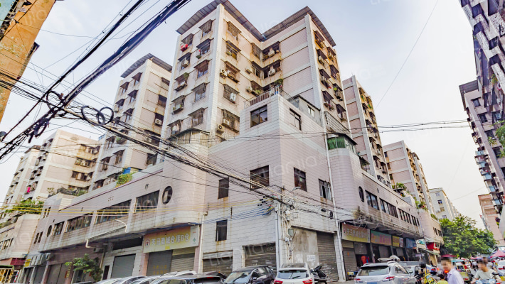 商业大厦生活小区外景图