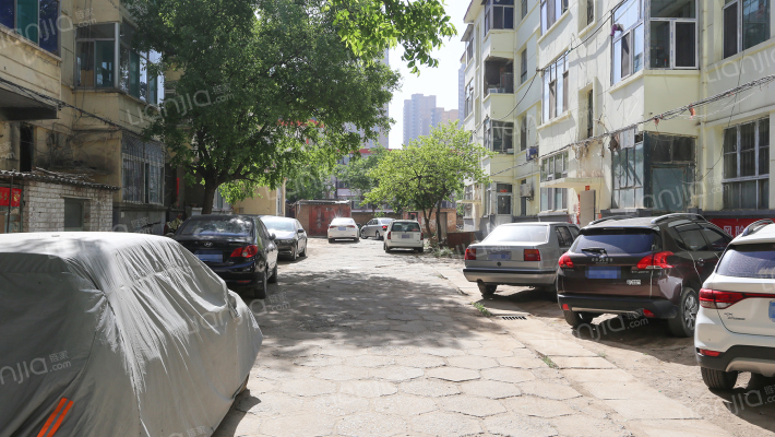 省建四公司五处家属院外景图