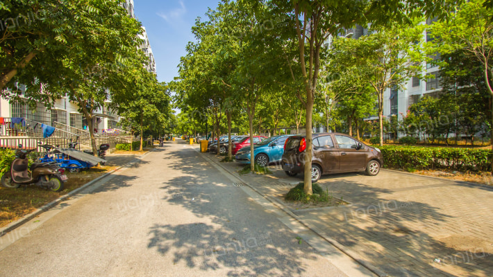 八里店街道三合家园社区外景图