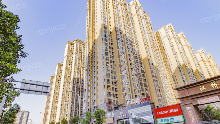 汉桥城中花园A区外景图