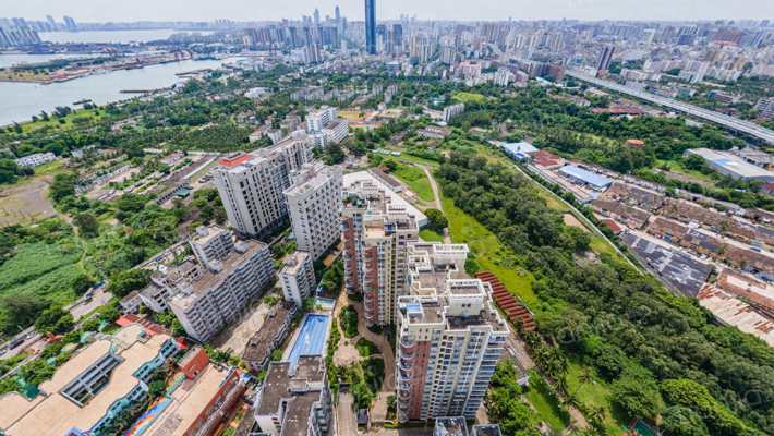 秀山观海苑外景图