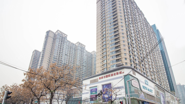 中原新城新天地小区外景图