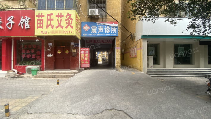 开发公司家属楼外景图