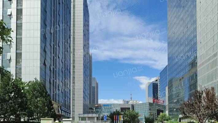 石景山万达广场外景图