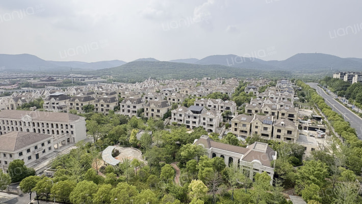 通宇林景象山墅院外景图