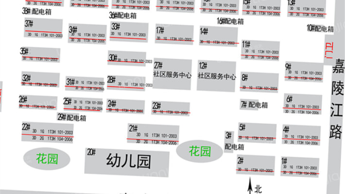 龙惠花苑外景图