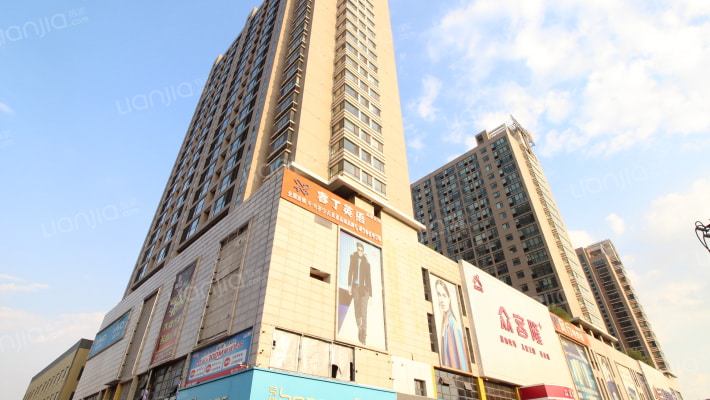 五洲时代城外景图