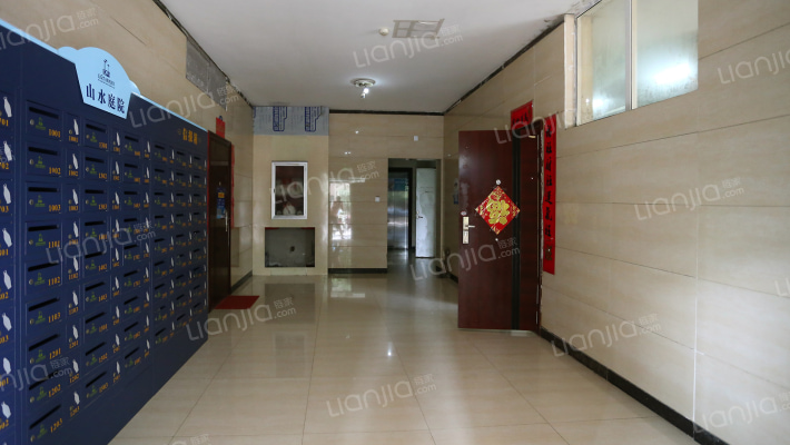 山水庭院外景图