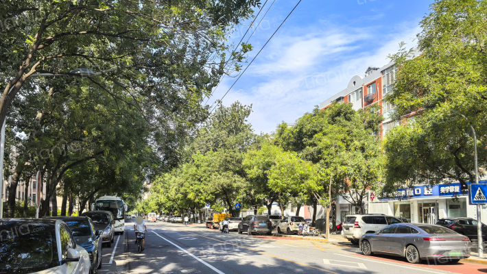 扣钟北里西区外景图