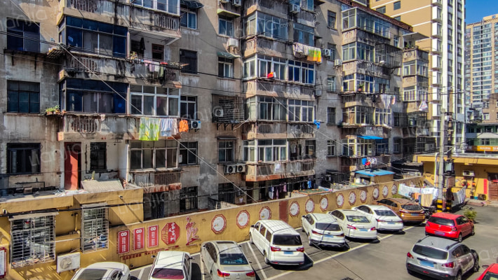 毛纺小区化纤厂小区外景图