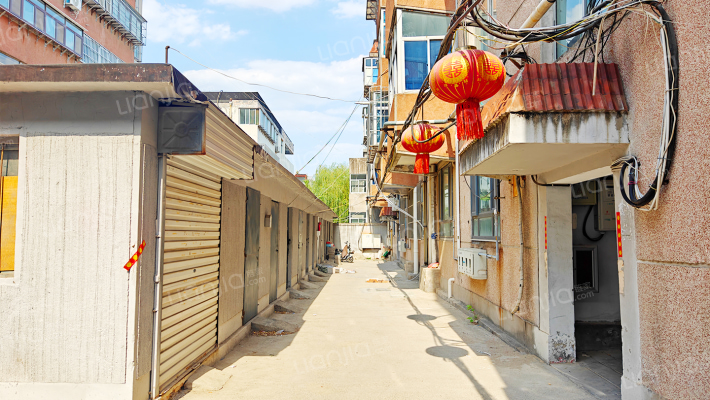 三合水厂宿舍外景图