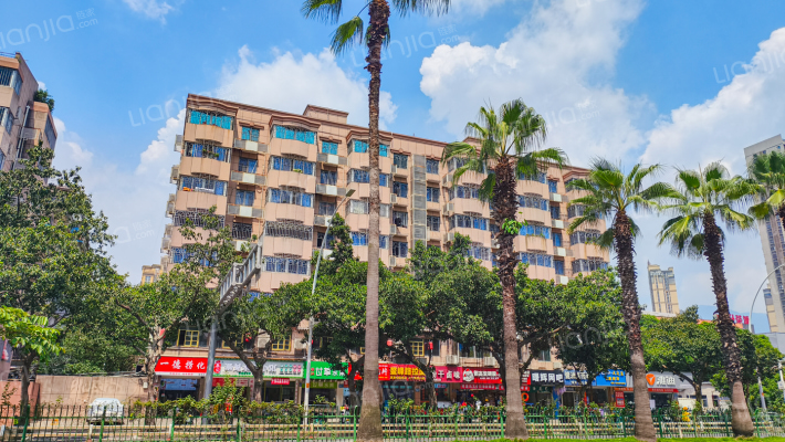 鳌峰街道安置楼外景图