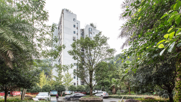 山水蓝庭外景图