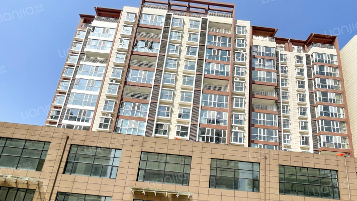 青海省西安第二干休所职工住宅楼外景图