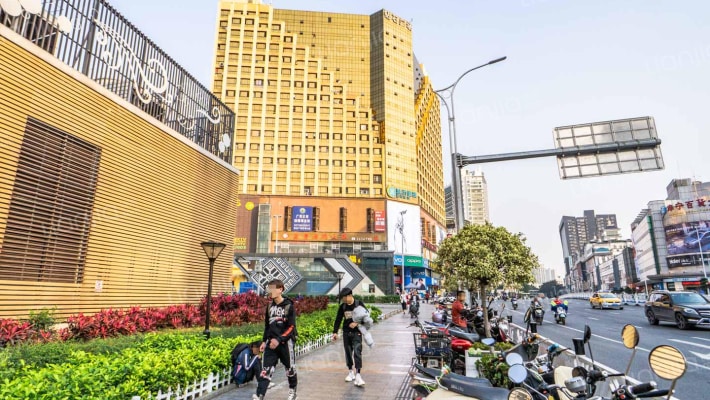 钻石广场外景图