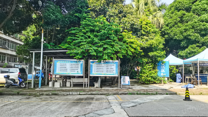 广西水产畜牧学校职工住宅楼外景图