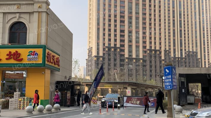 奥体万达公馆外景图