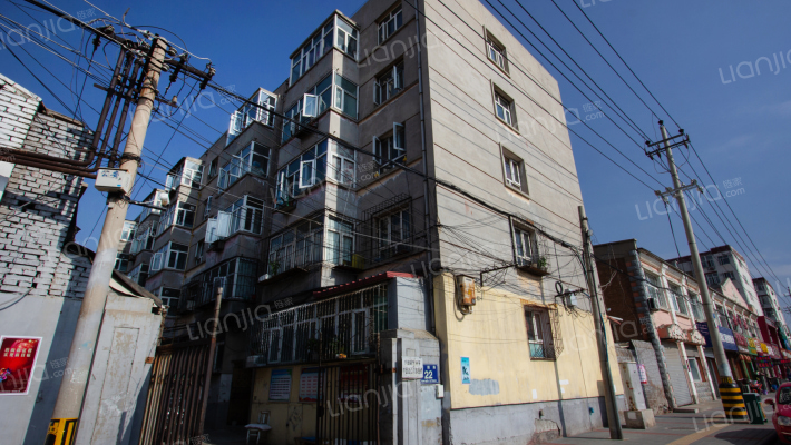 张家口市医药公司家属楼外景图