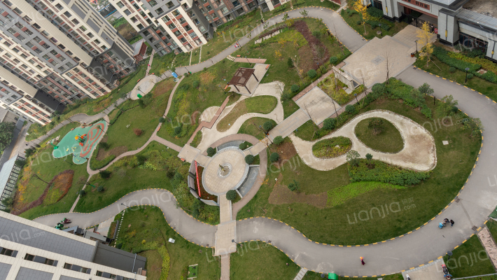 中建开元城外景图