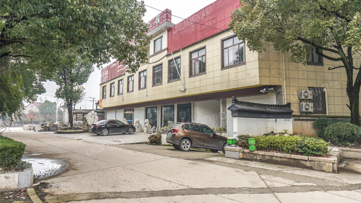 林泉山庄外景图