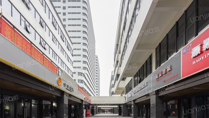 中国轻纺城跨境电商中心外景图