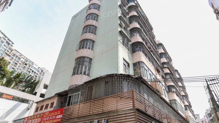 中国银行单身公寓楼外景图